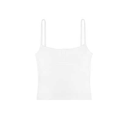 Balconette Tank Top 220, True White