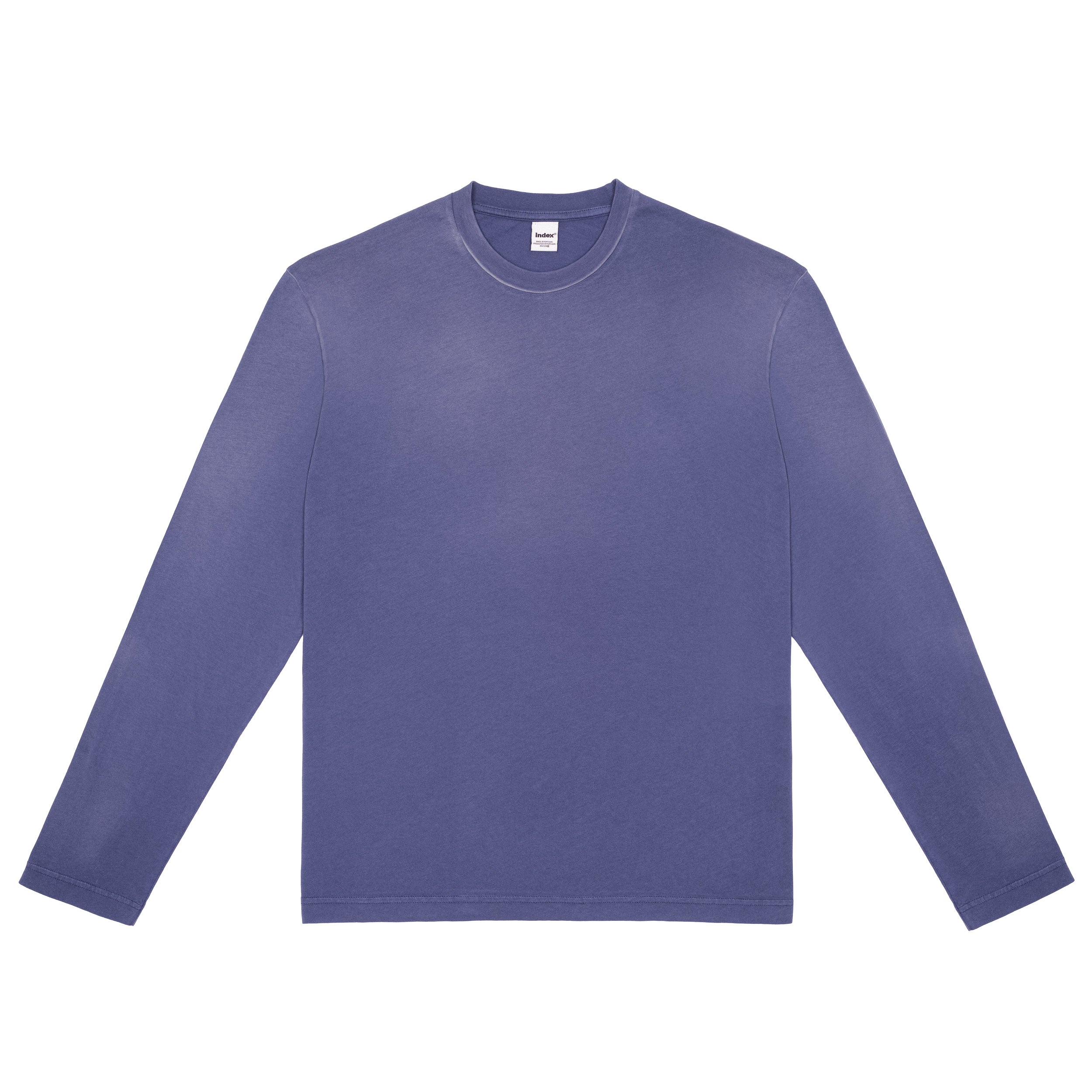 Boxy Longsleeve 135, Blue Steel