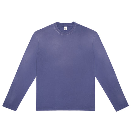 Boxy Longsleeve 135, Blue Steel