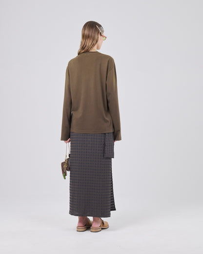 Boxy Longsleeve 135, Petrichor