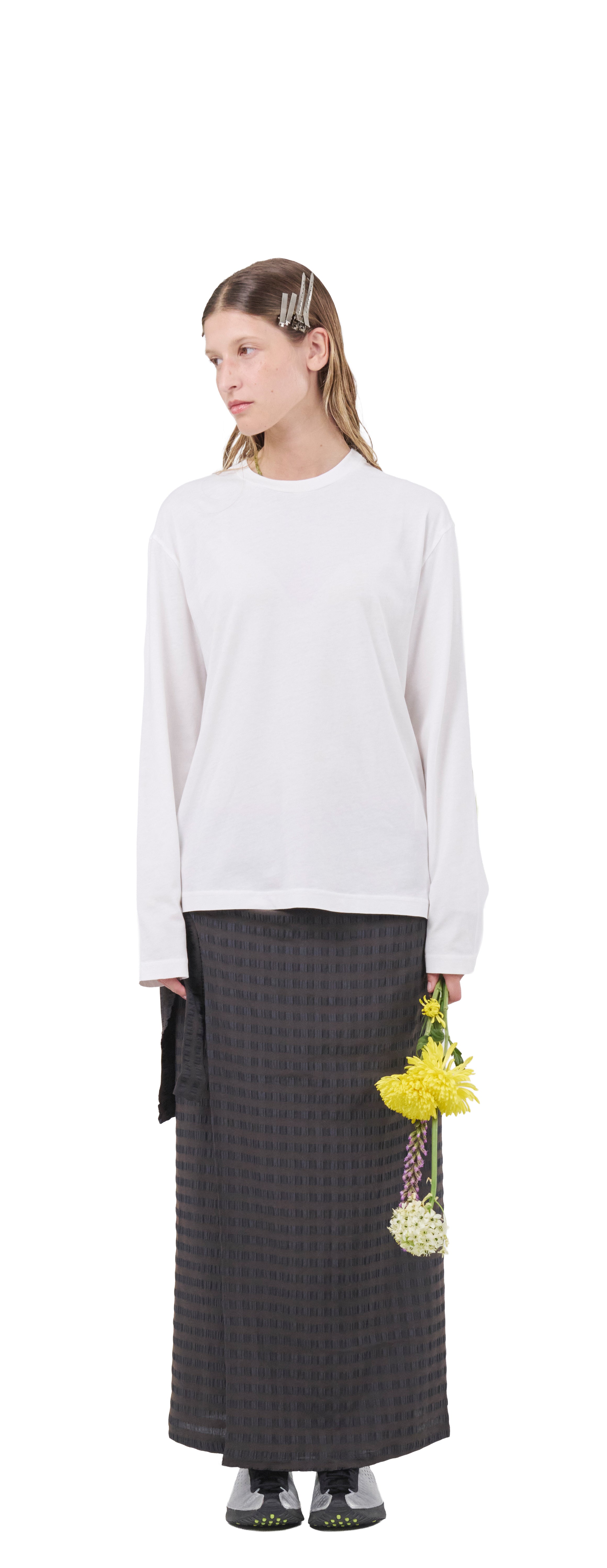 Boxy Longsleeve 135, True White