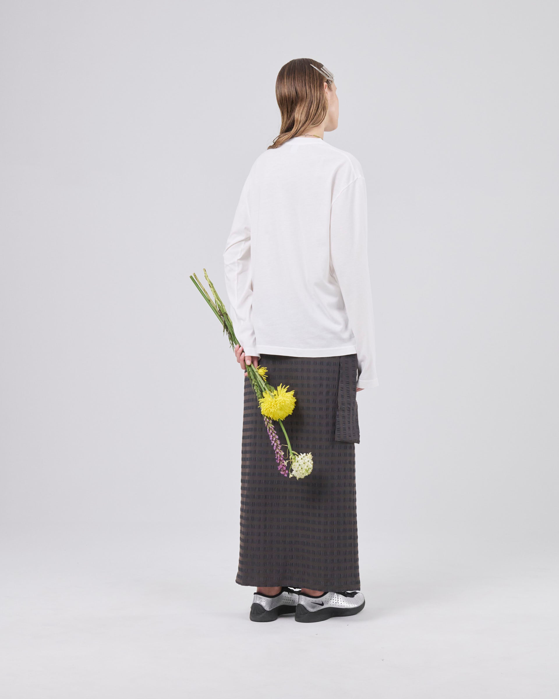 Boxy Longsleeve 135, True White