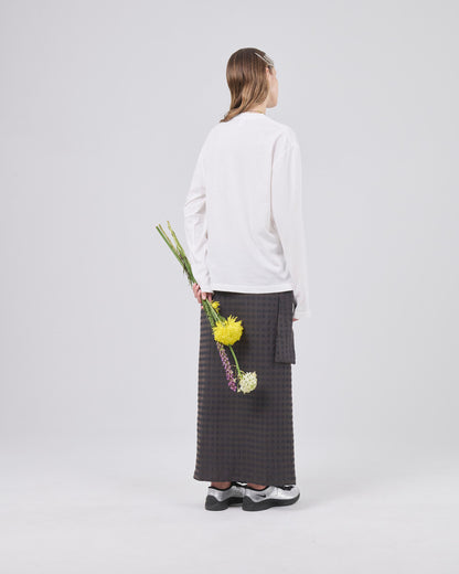 Boxy Longsleeve 135, True White