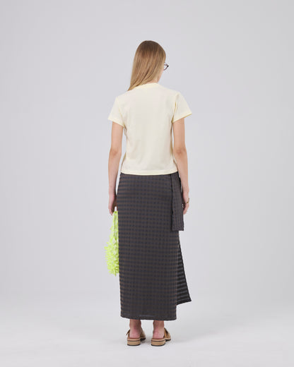 Cropped T-Shirt 135, Lemon Peel