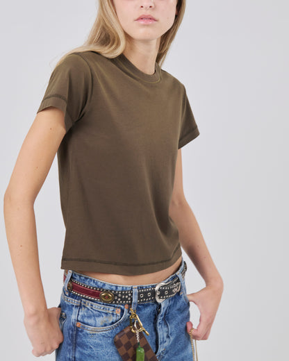 Cropped T-Shirt 135, Petrichor