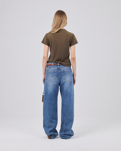 Cropped T-Shirt 135, Petrichor