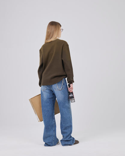 Waffle Longsleeve , Petrichor