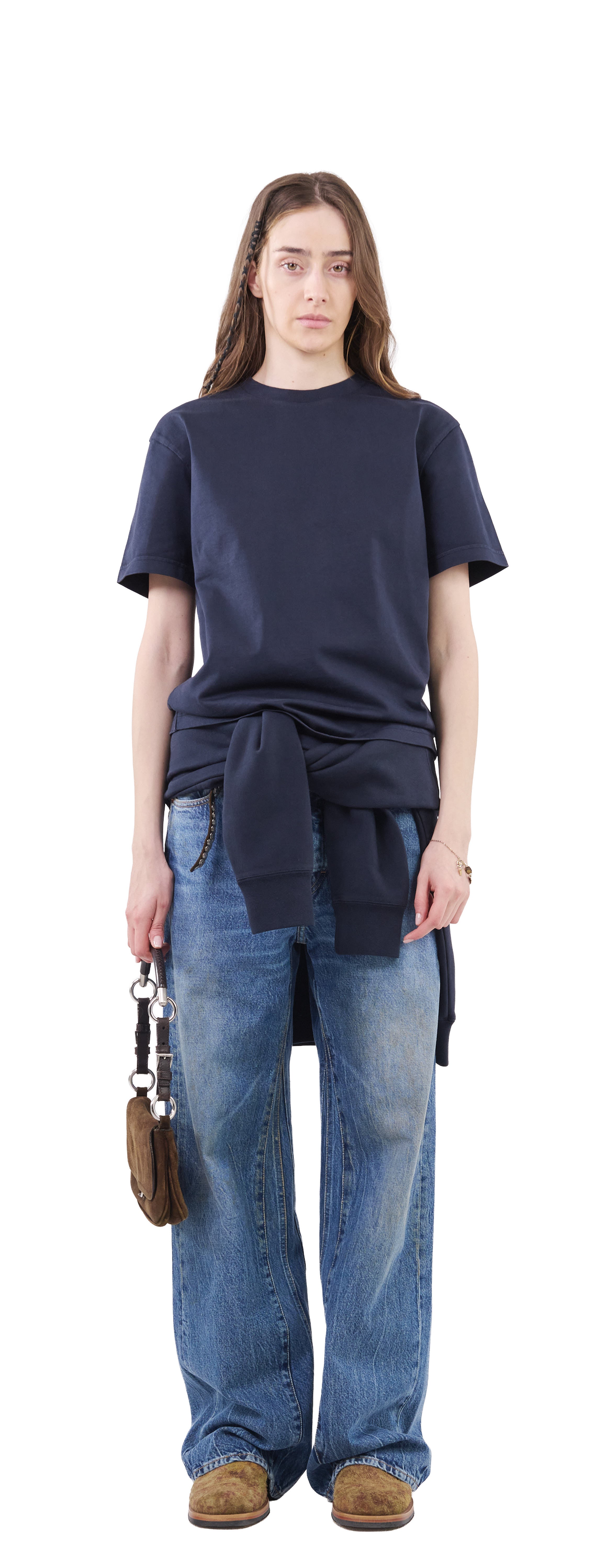 Boxy T-Shirt, Dark Navy