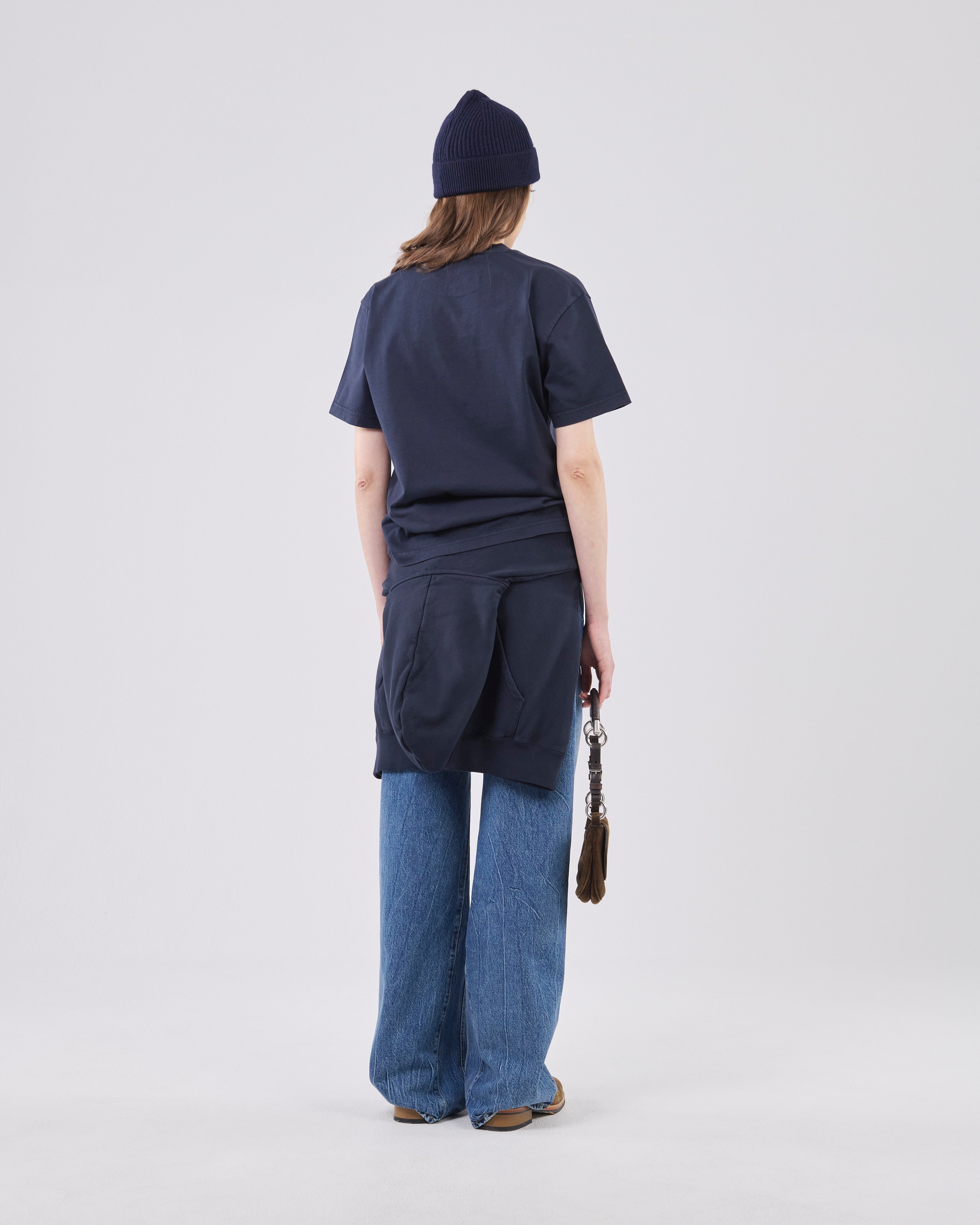 Boxy T-Shirt, Dark Navy