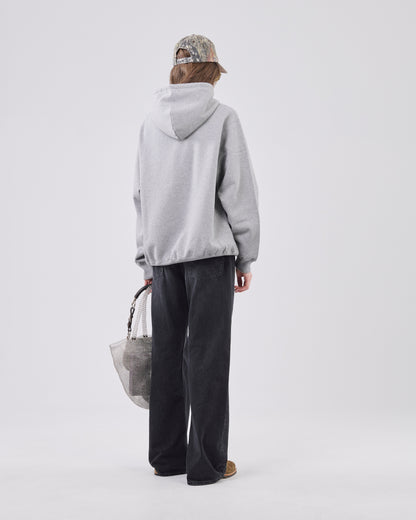 Classic Hoodie, Grey Mescla