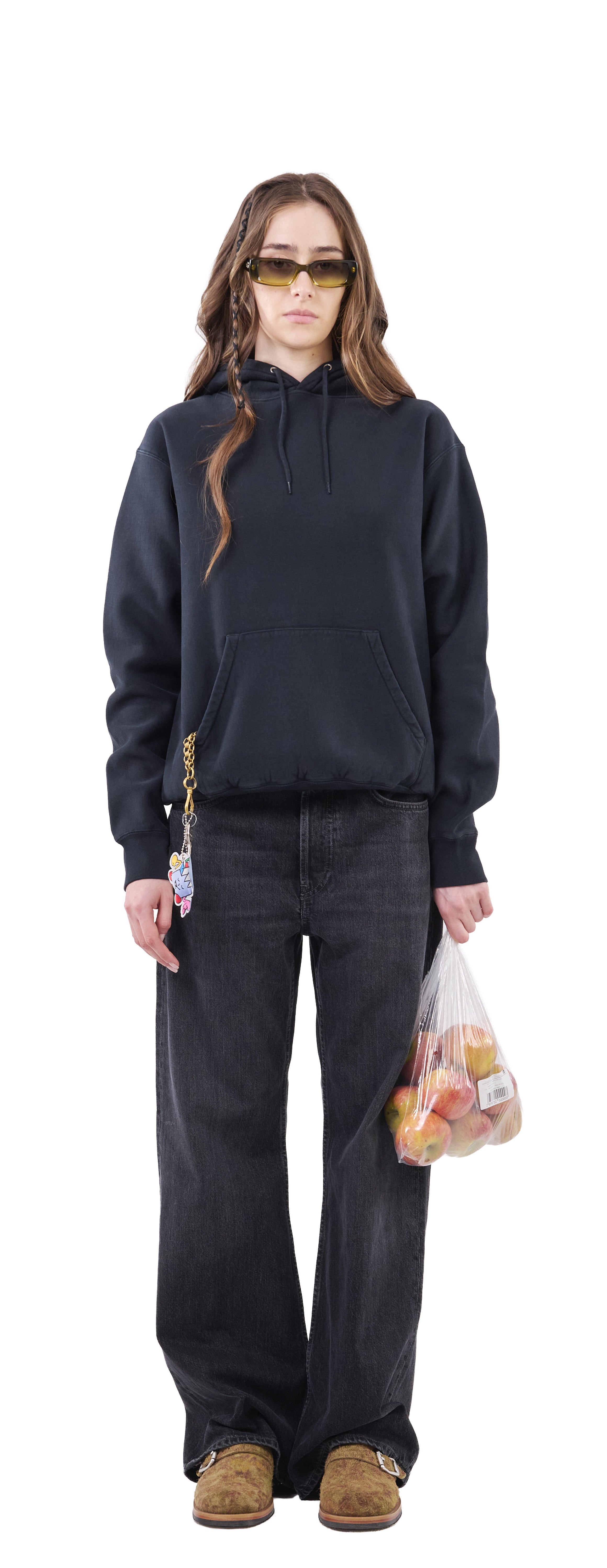 Classic Hoodie Crossgrain, True Black