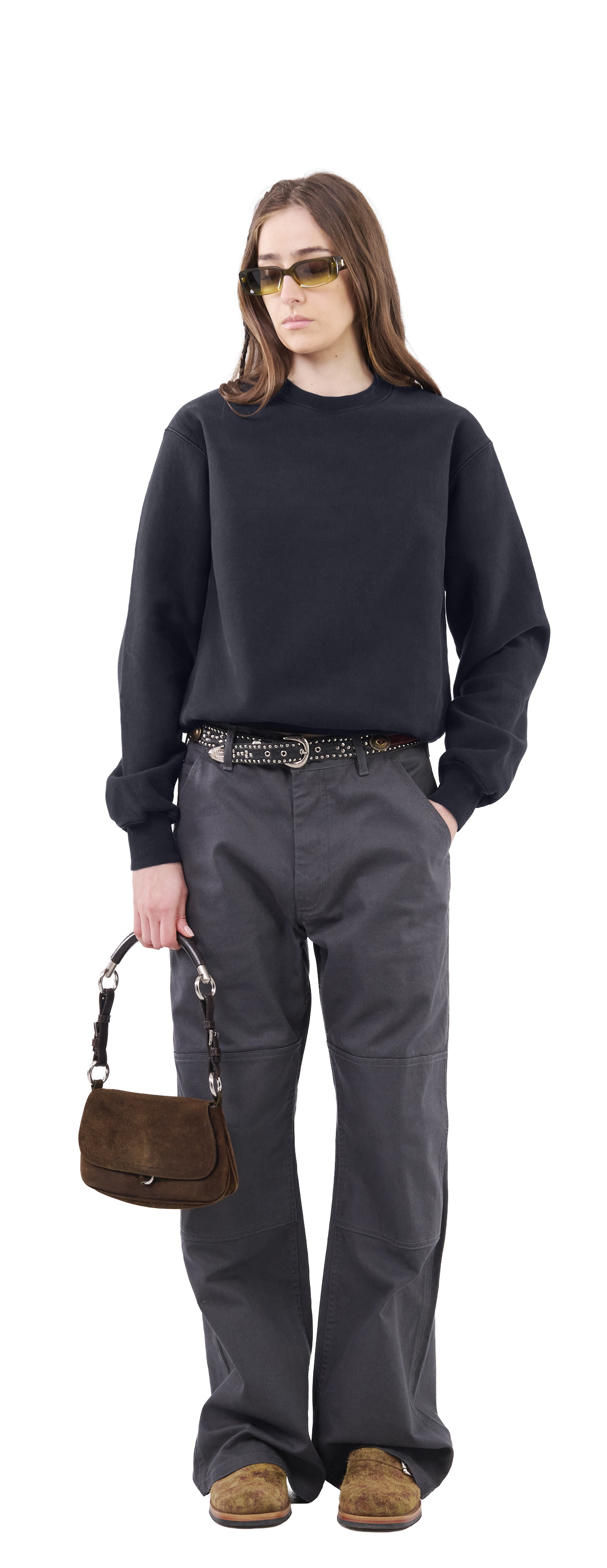 Classic Sweatshirt Crossgrain, True Black