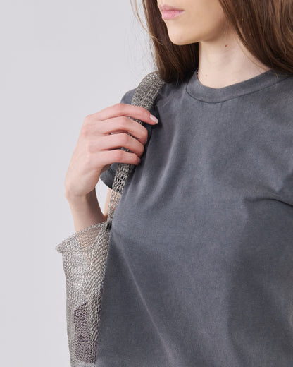 Cropped T-Shirt, Midnight Fade