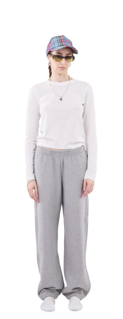 Oversized Sweatpants Crossgrain 310, Grey Mescla