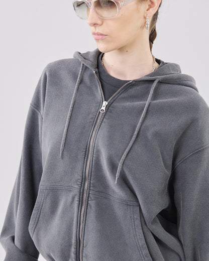 Zip Hoodie Crossgrain 310, Midnight Fade
