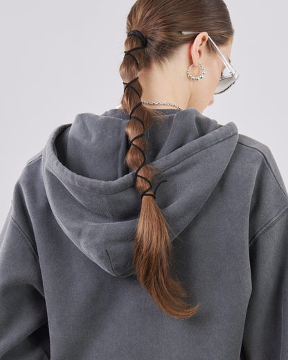 Zip Hoodie Crossgrain 310, Midnight Fade