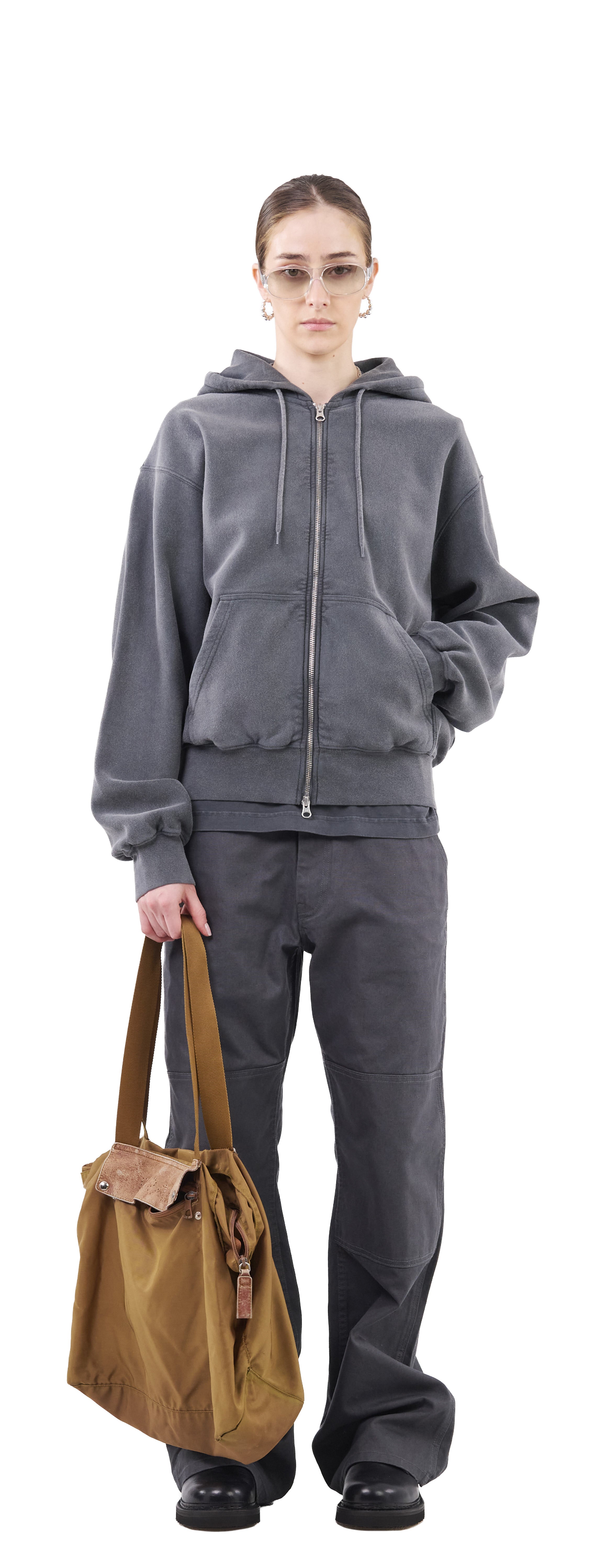 typeZ zip/Grace rose grayblack Pサイズ（stina / type V lucky