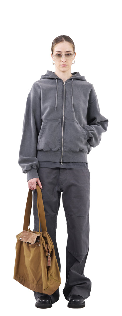 Zip Hoodie Crossgrain 310, Midnight Fade