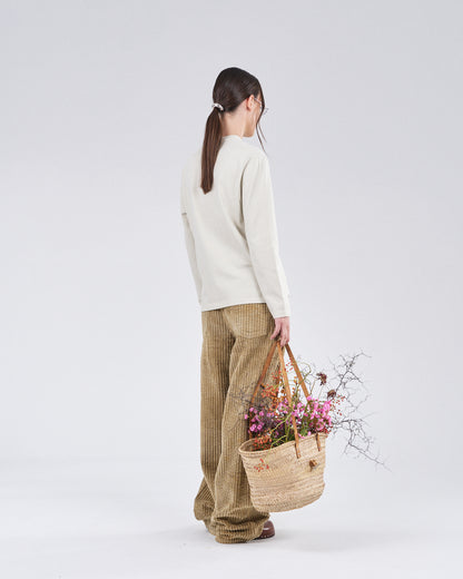 Boxy Longsleeve, Clay Dust