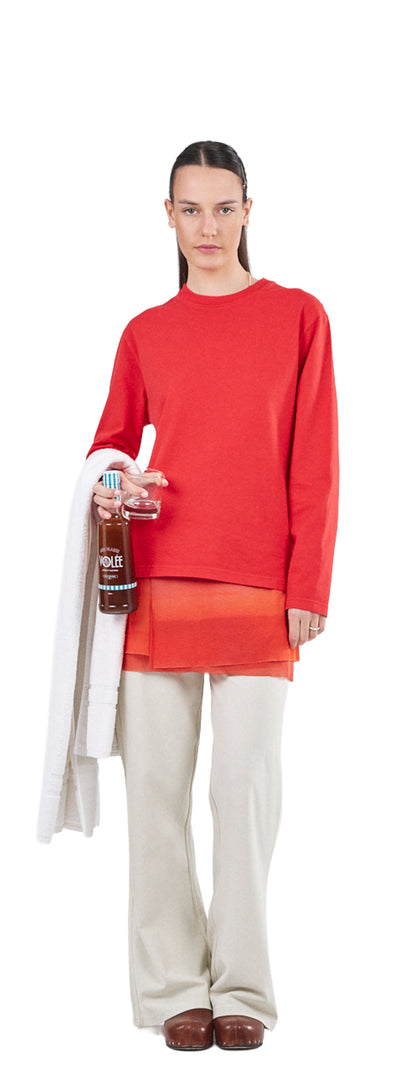 Boxy Longsleeve, Piri Piri