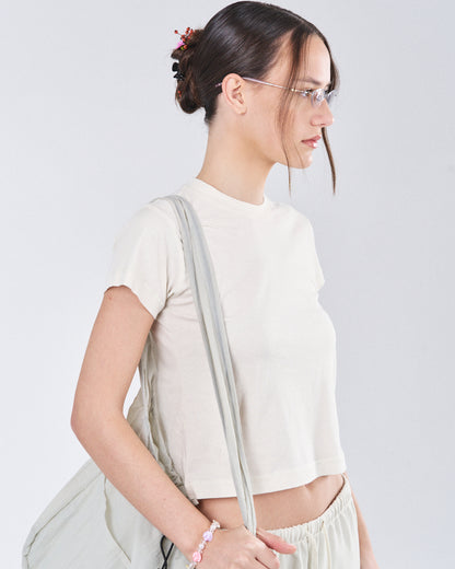 Cropped T-Shirt, Clay Dust