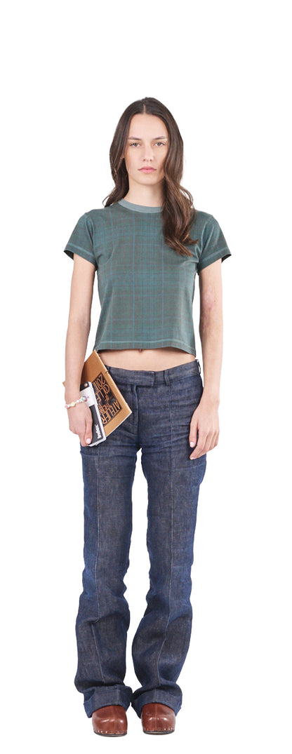 Cropped T-Shirt 135, Goblin Tartan Atelier E.B