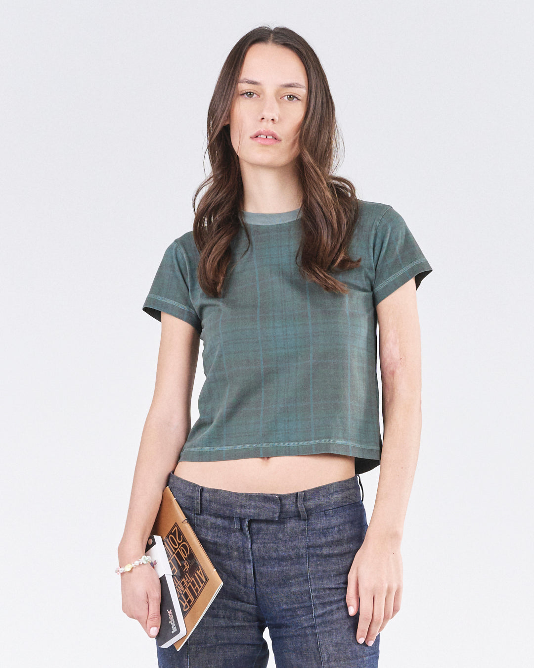 Cropped T-Shirt 135, Goblin Tartan Atelier E.B