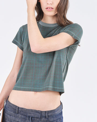 Cropped T-Shirt 135, Goblin Tartan Atelier E.B