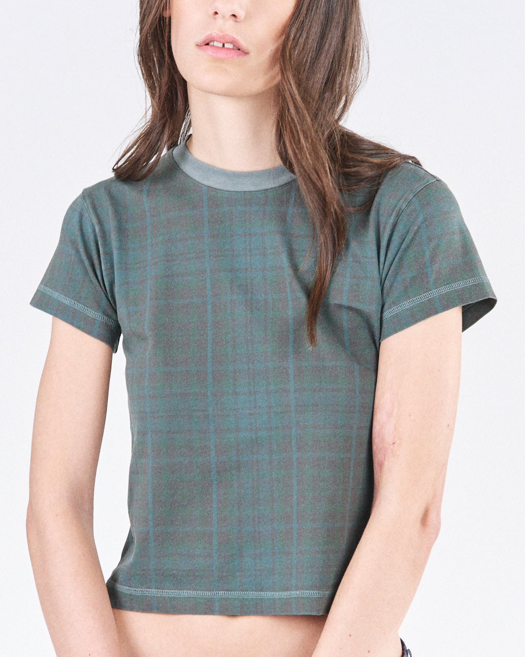 Cropped T-Shirt 135, Goblin Tartan Atelier E.B