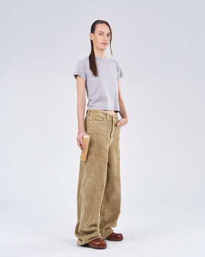 Cropped T-Shirt, Cimento