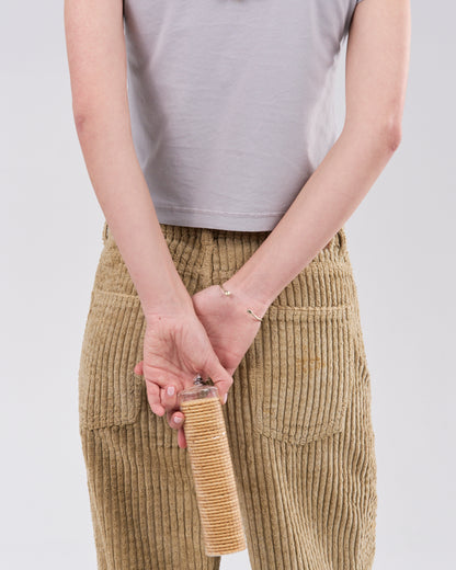 Cropped T-Shirt, Cimento