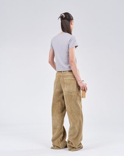 Cropped T-Shirt, Cimento