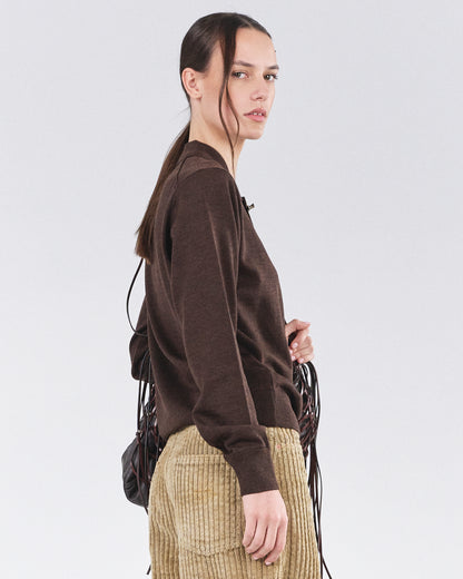 Longsleeve Polo, Ebony Ash