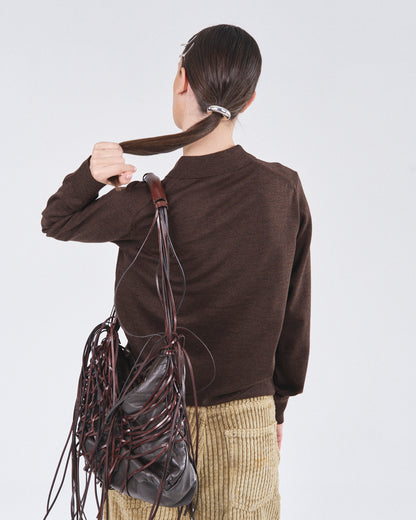 Longsleeve Polo, Ebony Ash