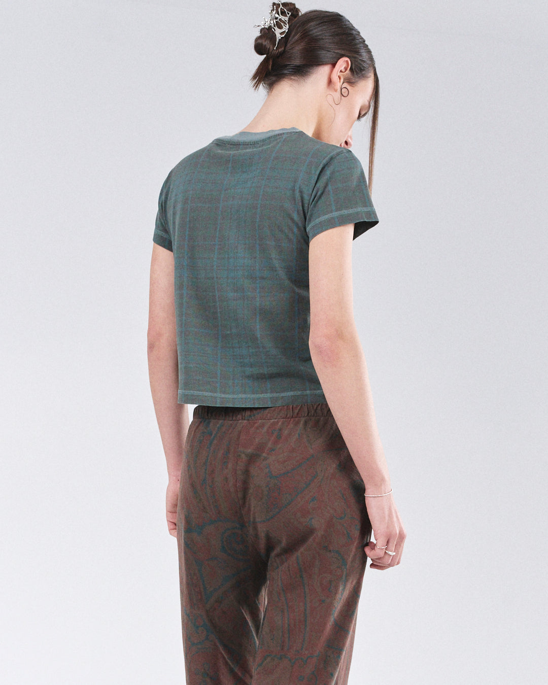 Lounge Pants 270, Cocoa Paisley Atelier E.B