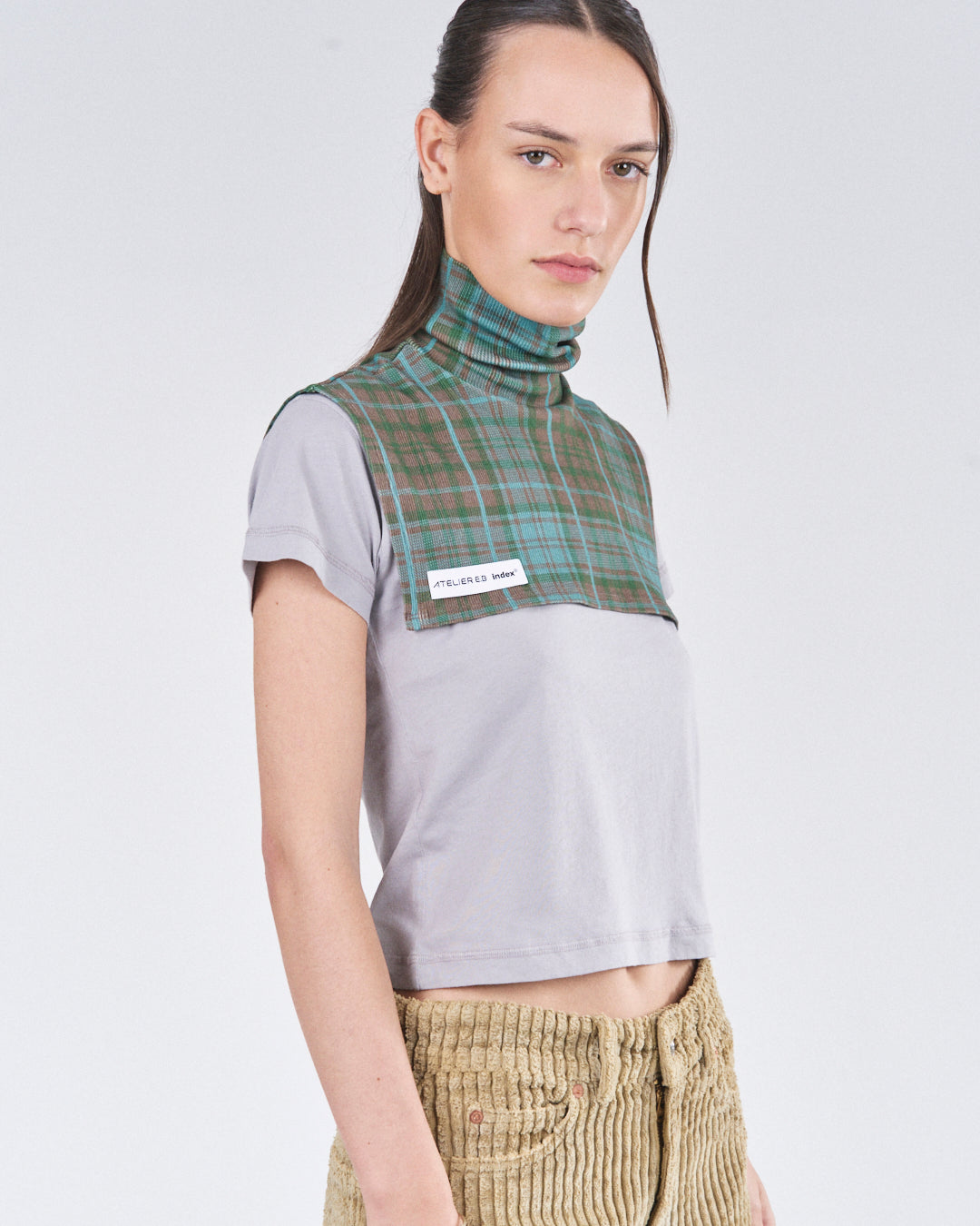 Neck Piece 220, Night Tartan Atelier E.B