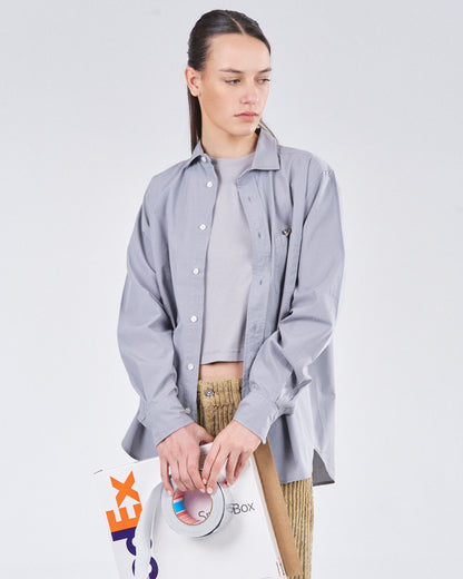 Shark Collar Shirt, Cimento