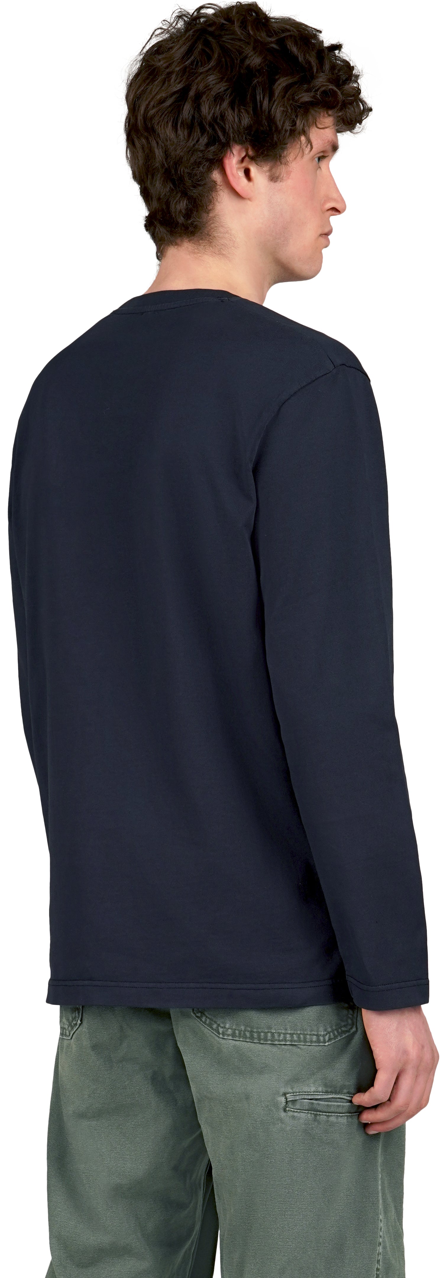 Boxy Longsleeve, Dark Navy