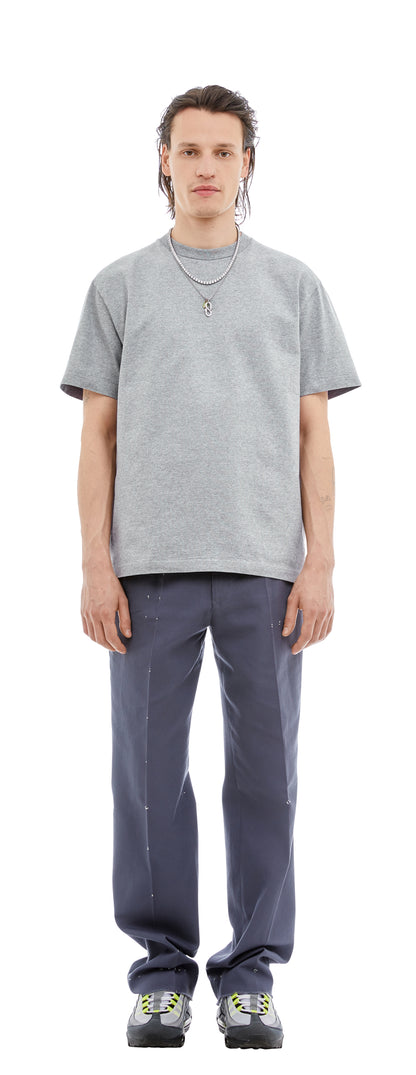 Boxy T-Shirt, Grey Mescla