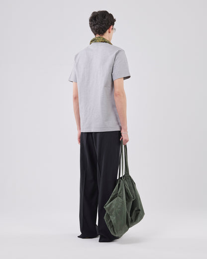 Boxy T-Shirt, Grey Mescla