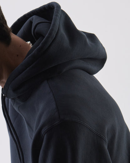 Classic Hoodie Crossgrain, True Black
