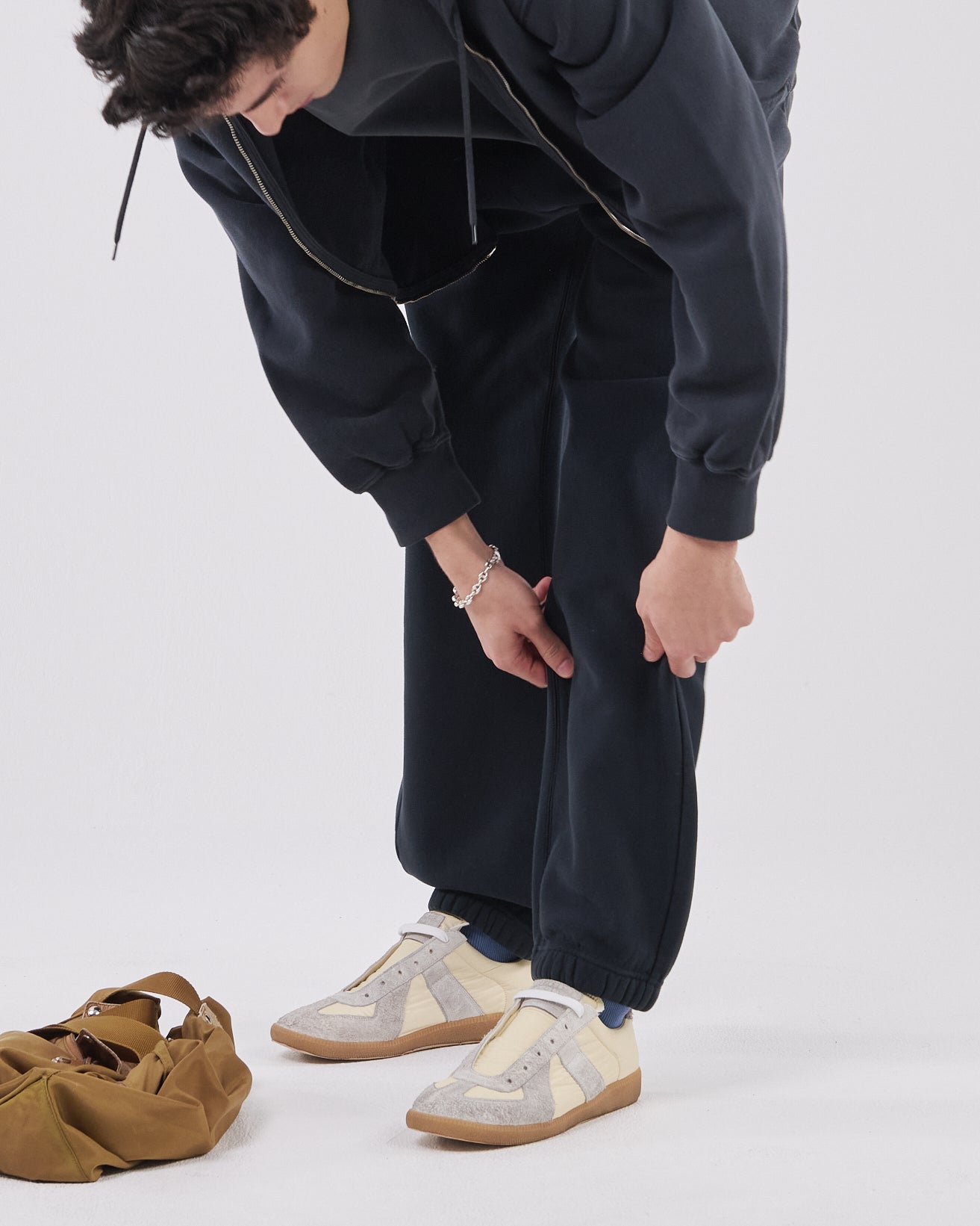 Classic Sweatpants Crossgrain, Dark Navy