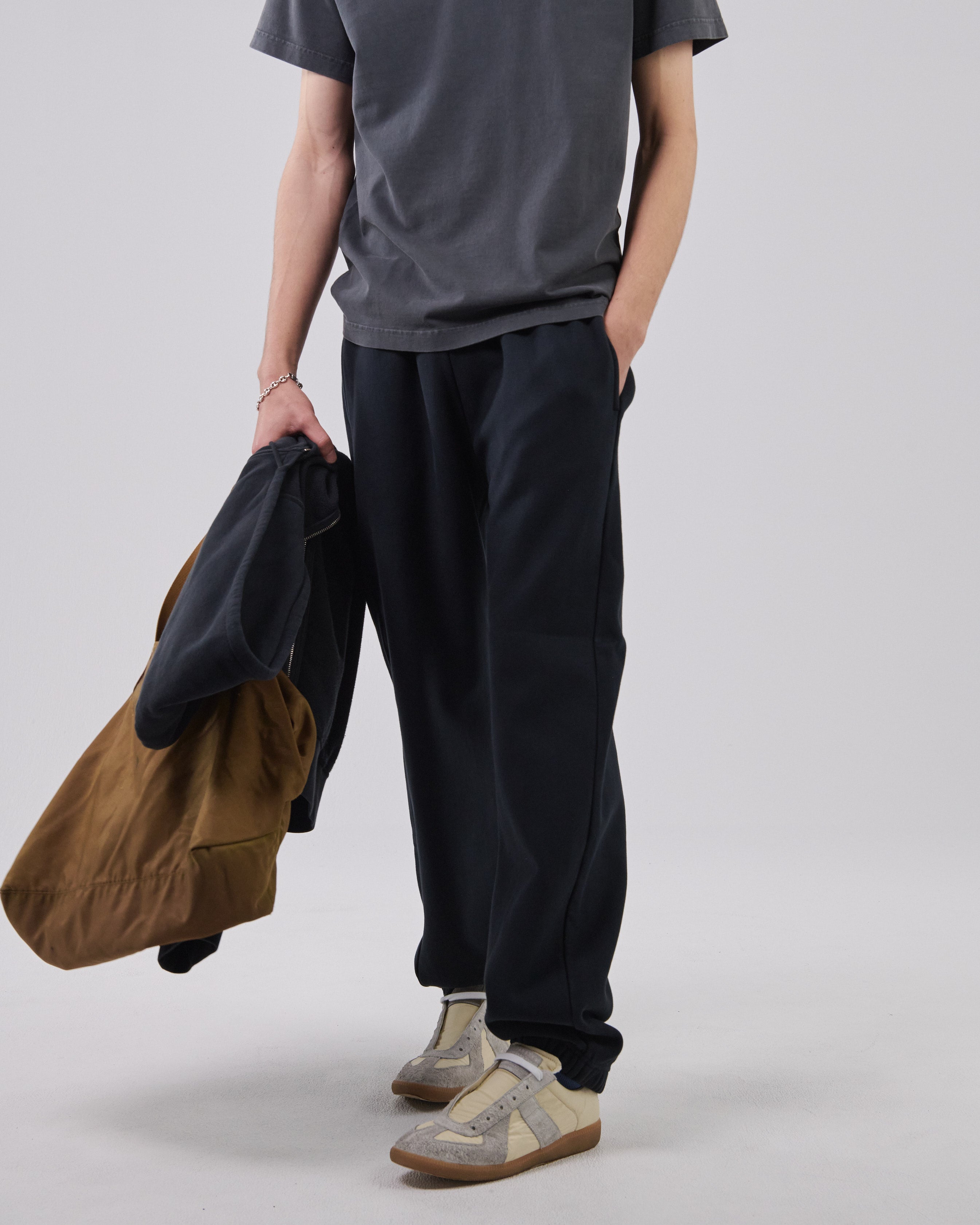 Classic Sweatpants Crossgrain, Dark Navy