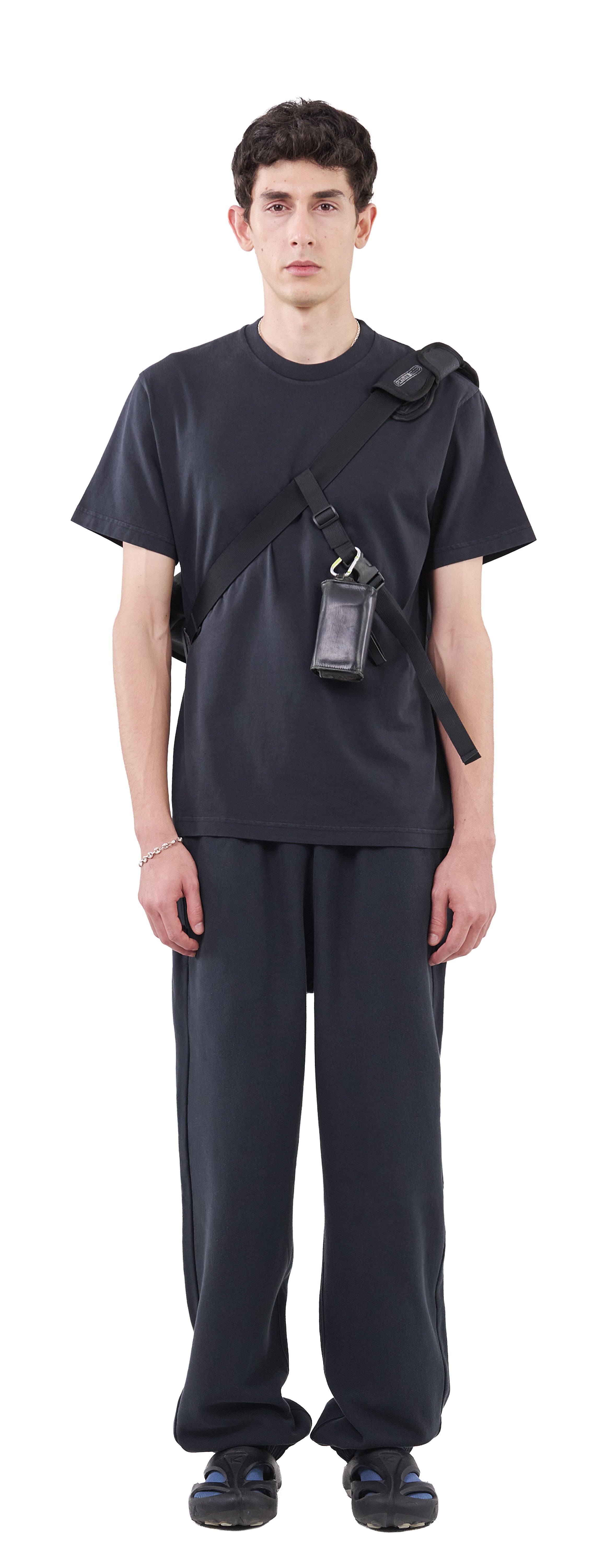 Oversized Sweatpants Crossgrain 310, True Black