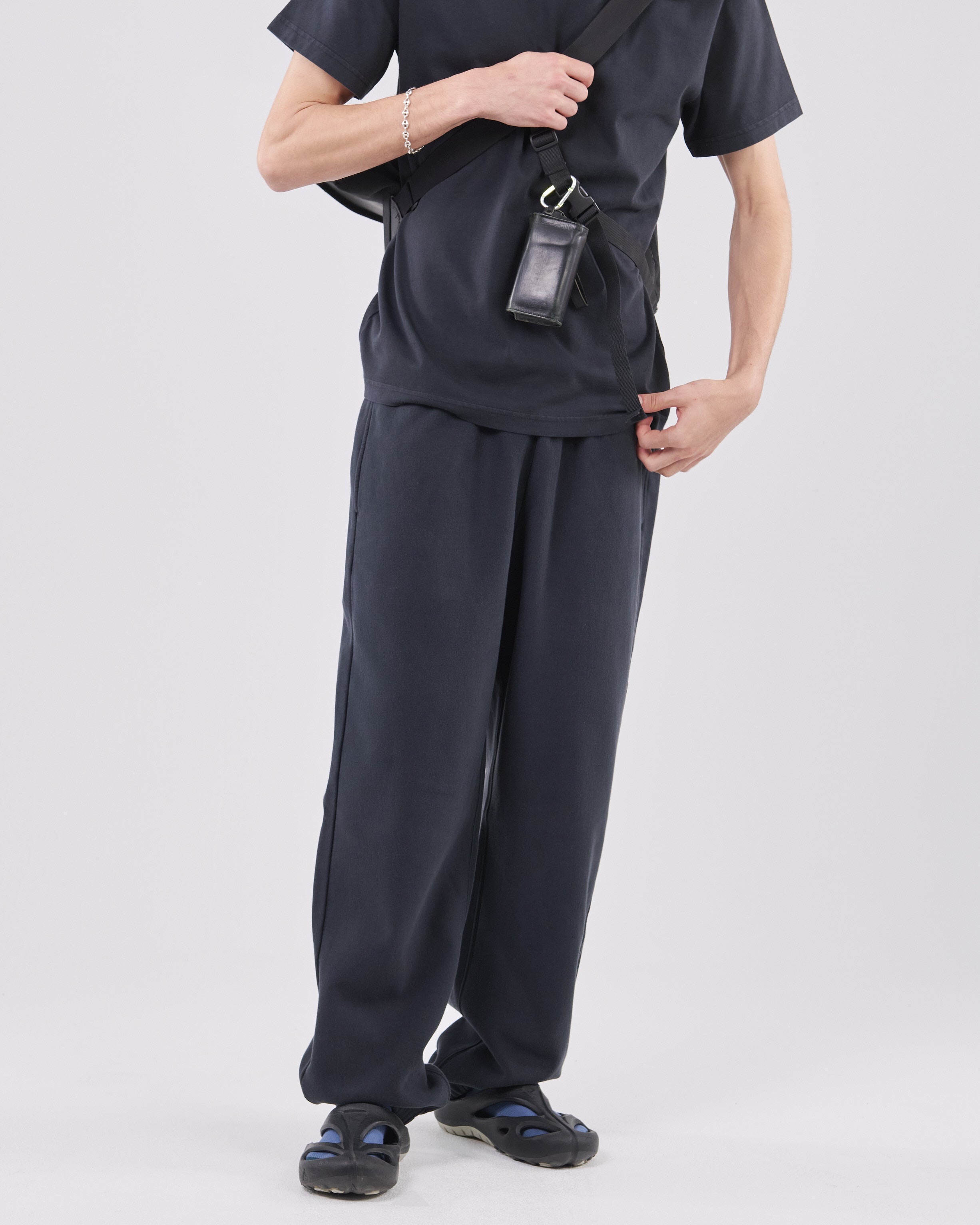 Oversized Sweatpants Crossgrain 310, True Black