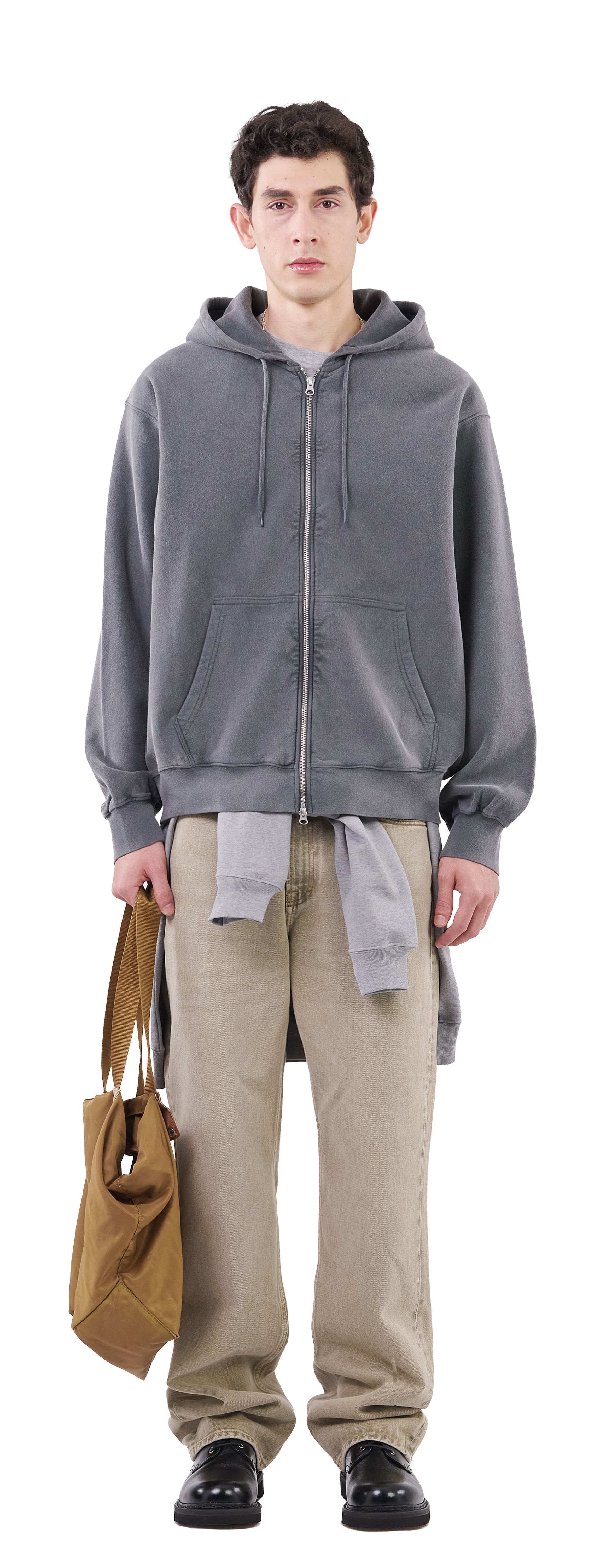 Zip Hoodie Crossgrain 310, Midnight Fade