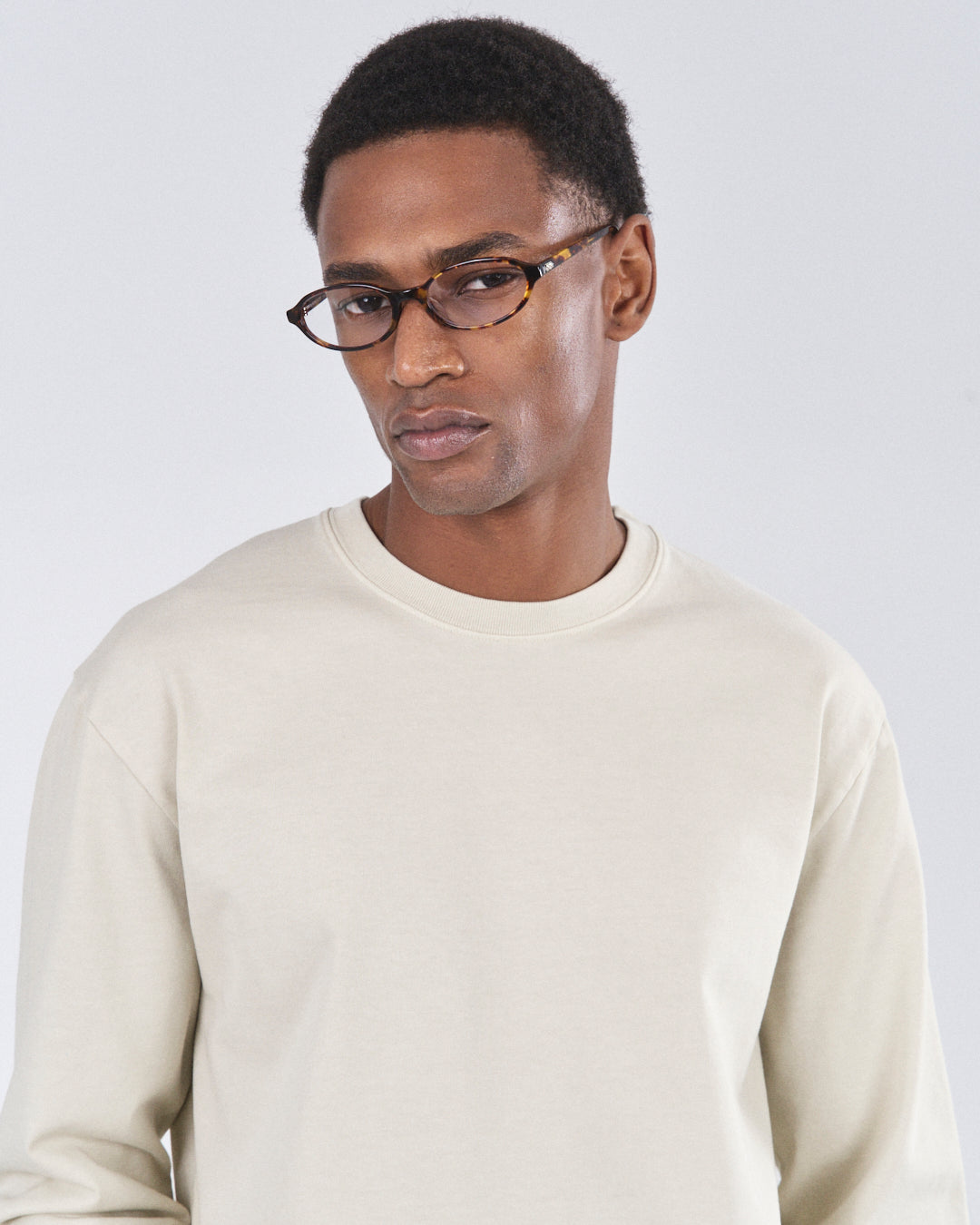 Boxy Longsleeve, Clay Dust