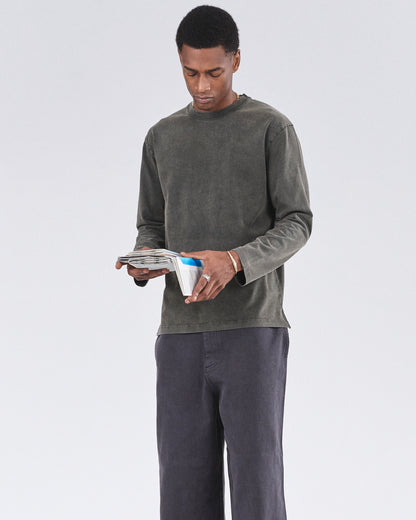 Boxy Longsleeve, Night Forest