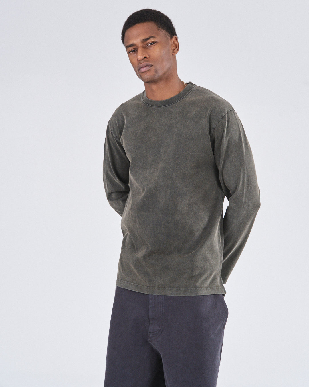 Boxy Longsleeve, Night Forest