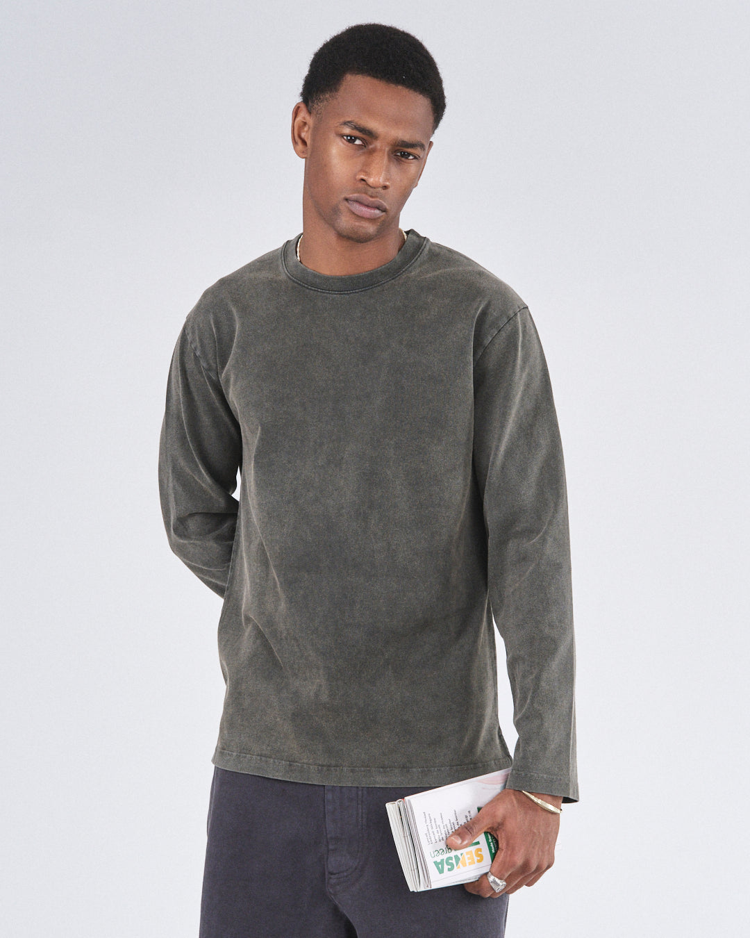 Boxy Longsleeve, Night Forest